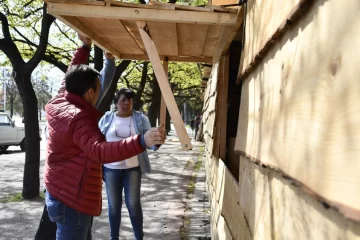 Avanzan las nuevas estructuras de la feria “Cuatro Estaciones”