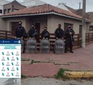 Secuestran balas y marihuana                     en un allanamiento