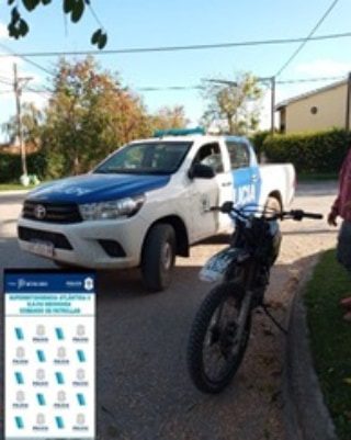 Interceptan y secuestran motos en la vía pública