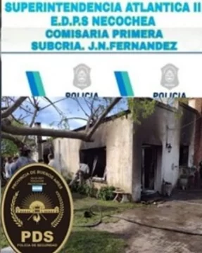 Un descuido provocó un fuerte incendio en una vivienda