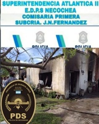 Un descuido provocó un fuerte incendio en una vivienda