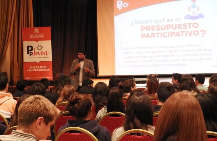 Se presentó en el interior del Distrito el Presupuesto Participativo Joven