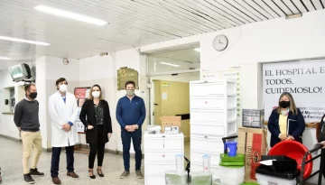Donación de equipamiento para área de terapia intermedia