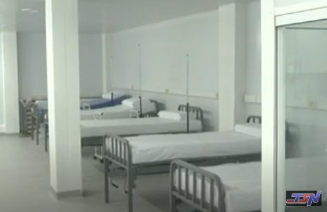 Entregaron las llaves del hospital modular. Matías Rizzo será el director