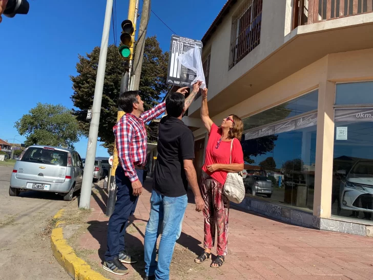 Señalizaron en 59 y 26 un lugar donde se cometieron crímenes de lesa humanidad