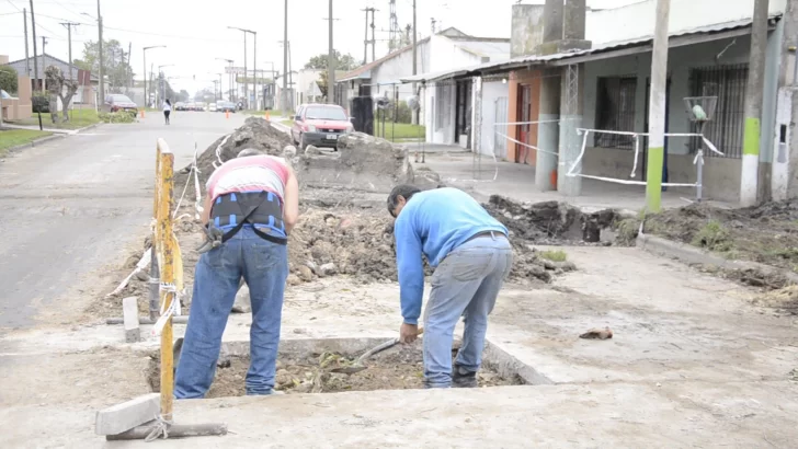 Arreglan un pluvial íntegro en 517 y 538