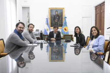 Kicillof y Raverta suscribieron un convenio de asistencia técnica y financiera