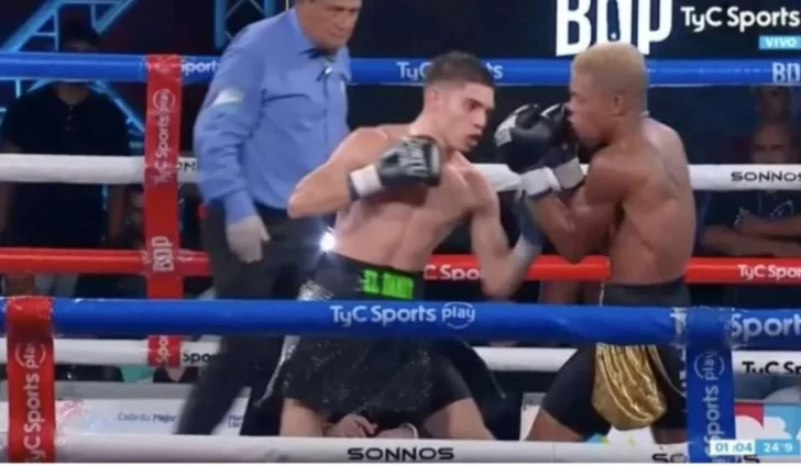 El “travieso” Arias Olivo cayó por nocaut y perdio el titulo