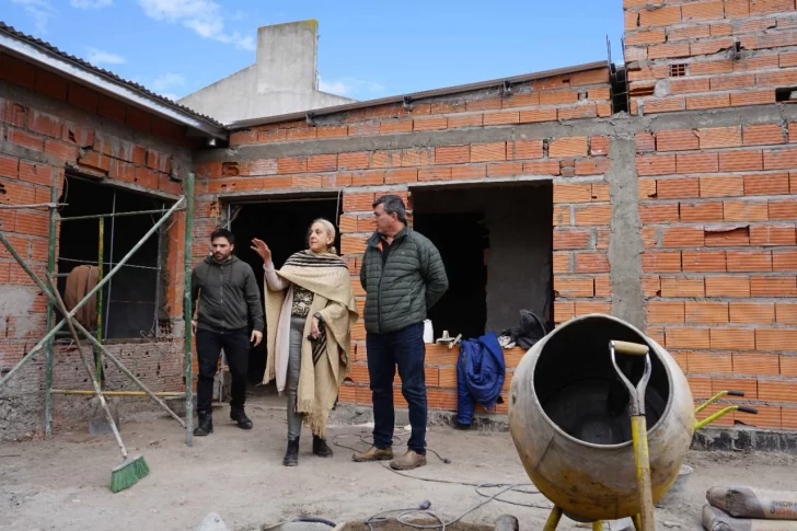 Avances en la construcción del Centro de salud del barrio Norte