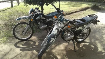 Robaron una moto de la base de Guardaparques