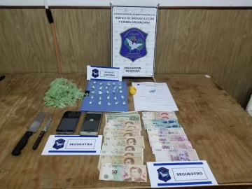 Confirman detención de un hombre acusado de vender droga