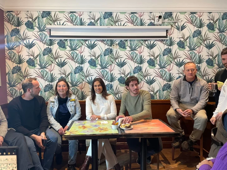 Talerico llegó a Necochea para dar su respaldo a la precandidatura de Unibaso