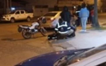 Chocó y fue trasladado al Hospital