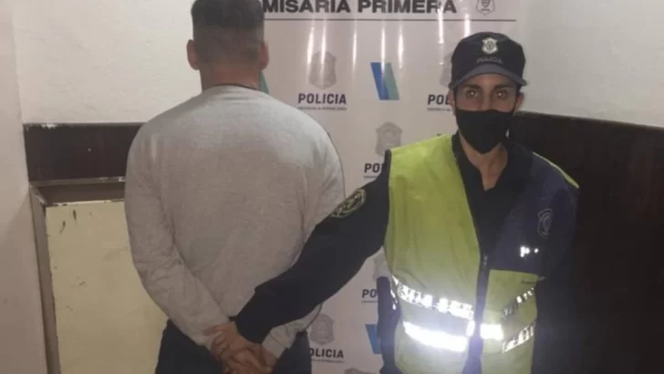 Aprehendido por circular en moto robada