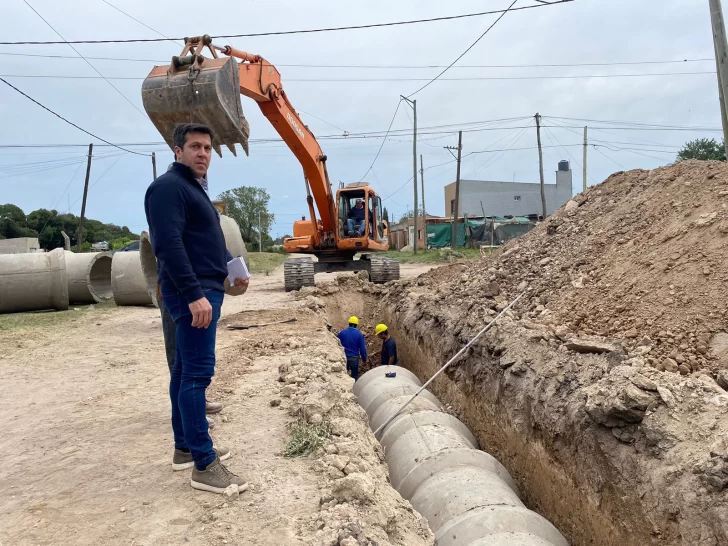 Avanza la obra pluvial de calle 51 que va de 78 a 86