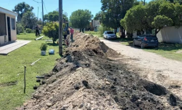 Finalizan obra de cloacas pendiente el Presupuesto Participativo 2018