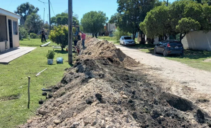 Finalizan obra de cloacas pendiente el Presupuesto Participativo 2018