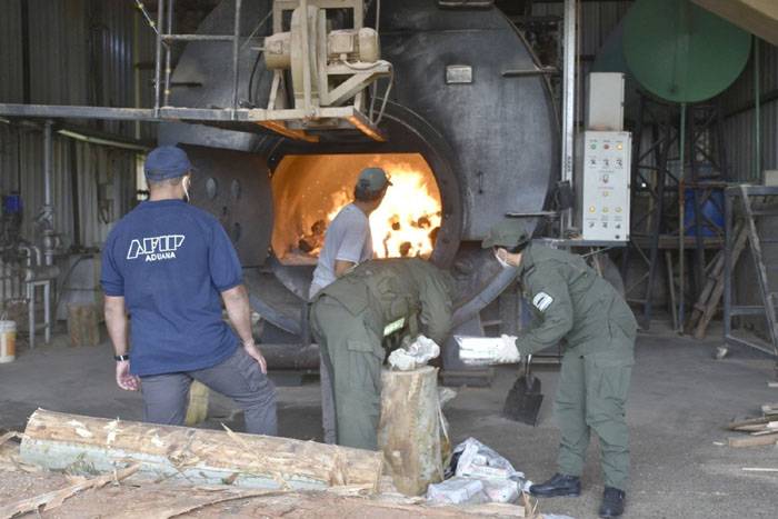 Incineraron droga por disposición del Juzgado Federal de nuestra ciudad