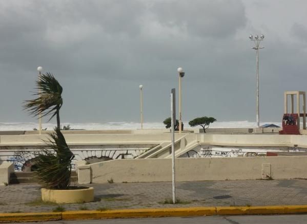 Continua el alerta por fuerte vientos en Necochea y Quequén