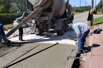 Obras de infraestructura en toda la ciudad y Quequén