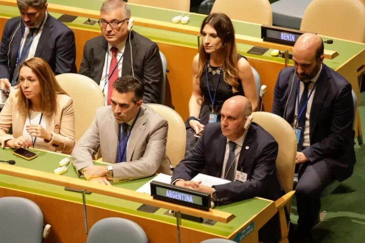 Facundo López en la ONU