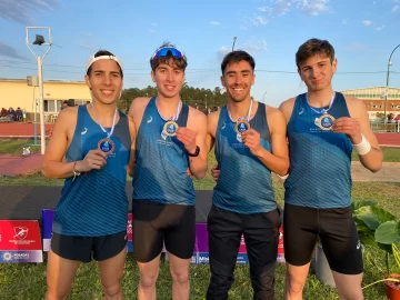 Marchetti logra una medalla de bronce en el nacional de atletismo