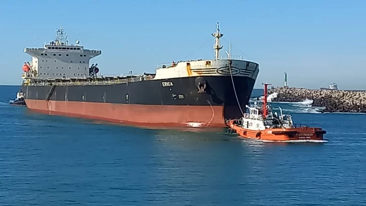 Puerto Quequén superó las trescientas mil toneladas sobre sus mejores registros