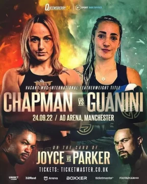 En Manchester, Guanini va por el título Mundial