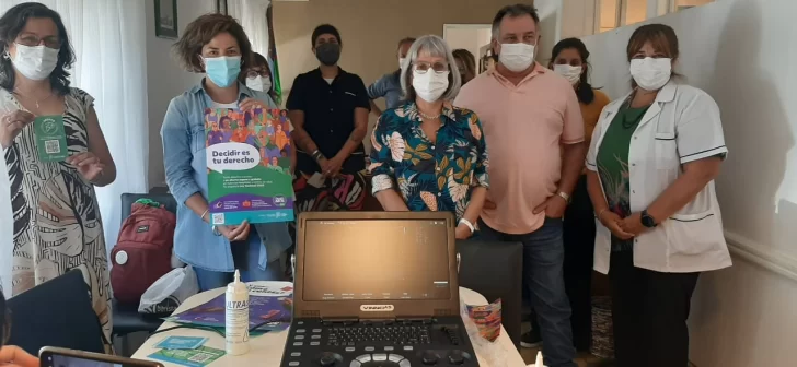 Nuevo Ecógrafo portátil para el Hospital Taraborelli