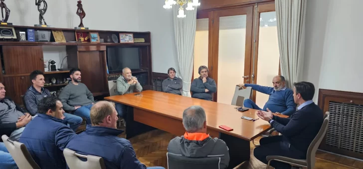 El intendente recibió a los trabajadores de Terminal Quequén