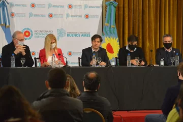 Axel Kicillof presentó el programa “Bonaerenses Solidarios y Solidarias”
