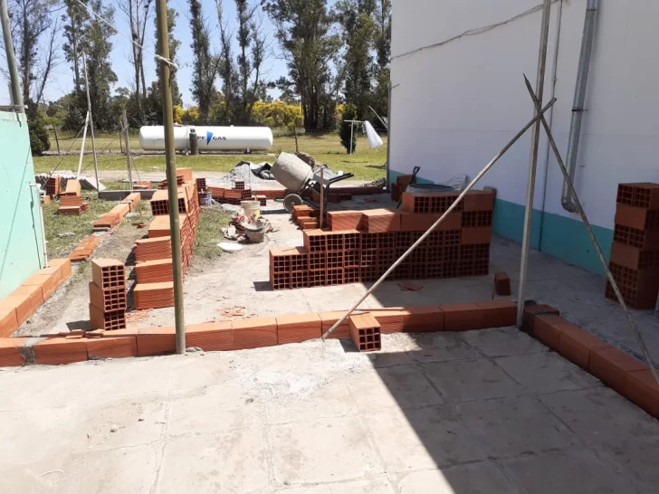 Construyen un comedor para los abuelos de la Unidad Sanitaria