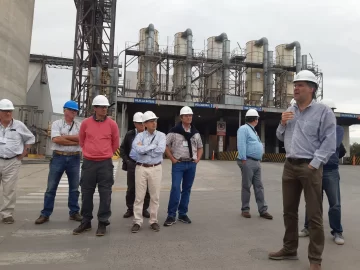 Productores rurales visitaron Puerto Quequén