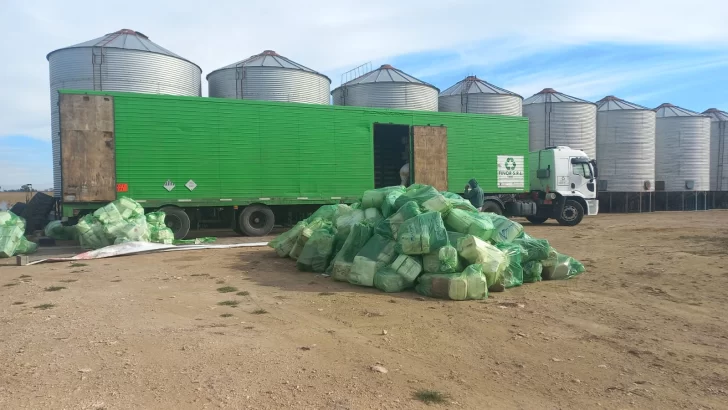 Se depositaron más de 7 mil bidones de agroquímicos