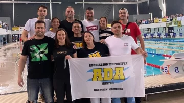 El equipo Master de ADA obtuvo una importante cantidad de medallas en el Campeonato Argentino