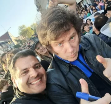 Pablo Nosek se sumó a la caravana de Milei