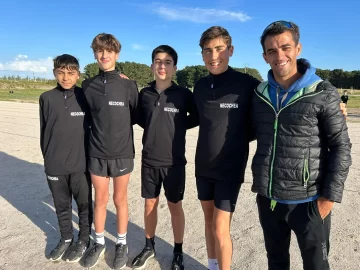 Atletas necochenses participaron en un campus en Azul junto a referentes panamericanos