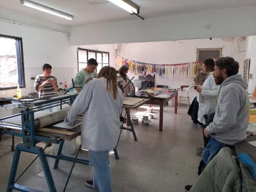 La Cátedra de Grabado de la Universidad de La Plata llega a Necochea