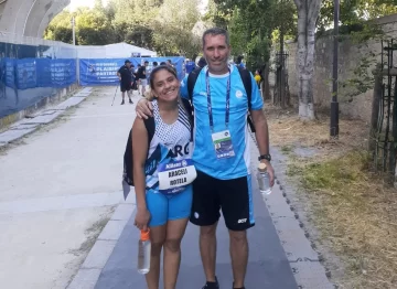 Araceli Rotela ya está en Chile para competir en los Juegos Para Panamericanos