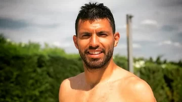 Internaron a Kun Agüero tras un accidente en una moto de agua