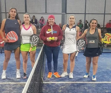 La dupla Irene Jiménez/Daiana Valenzuela fue campeona del “AJPP Damas Necochea”