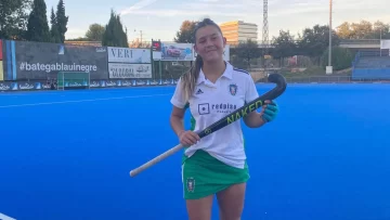 Segundo gol de la necochense Juana Casais en el Pozuelo de España