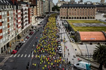 Necochea bien representada en una nueva edición de la Media Maratón de Mar del Plata