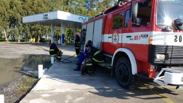 Incendio en el basurero municipal de La Dulce