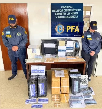 Más de 100 allanamientos, algunos en Necochea, por pornografía infantil y Grooming