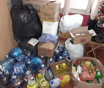 Mañana parte un camión con donaciones para Bahía Blanca