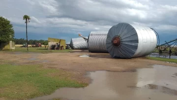 La tormenta provocó graves destrozos en Tamangeyú y campos de la zona