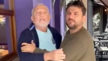 Grabois sufrió un nuevo escrache, esta vez mientras tomaba un café con su padre en Palermo