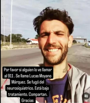 Buscan a un joven que se escapó del Neuropsiquiátrico