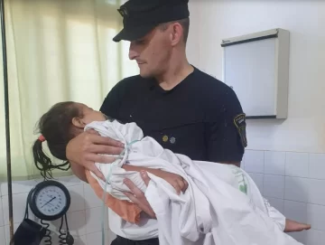 Policías reanimaron a una nena que se había ahogado en un arroyo de Misiones